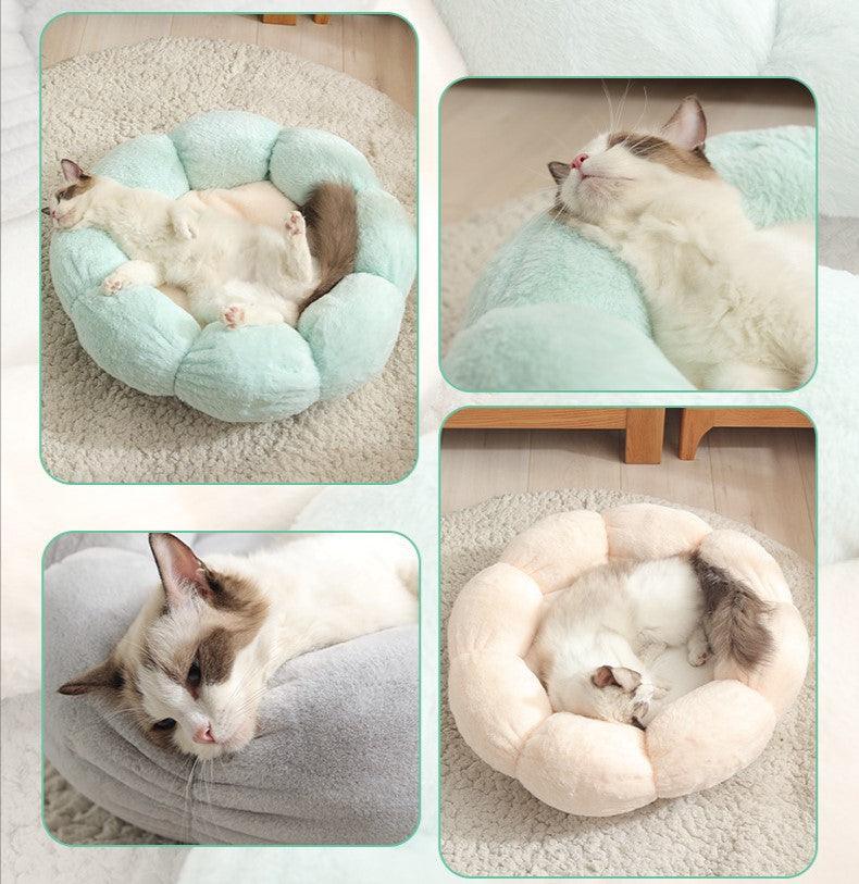Petal Purr Fancy Cat Bed Petal Purr Fancy Cat Bed KittyNook Cat Company