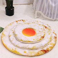 Thumbnail for Pizza Pet Bed Cat Beds KittyNook Poached Egg Bed S