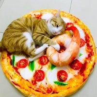 Thumbnail for Pizza Pet Bed Cat Beds KittyNook Pizza Bed S