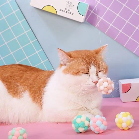Plushie Cat Training Balls (Set of 3) Cat Toys KittyNook