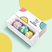 Thumbnail for Plushie Cat Training Balls (Set of 3) Cat Toys KittyNook Set B