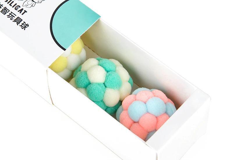 Plushie Cat Training Balls (Set of 3) Cat Toys KittyNook