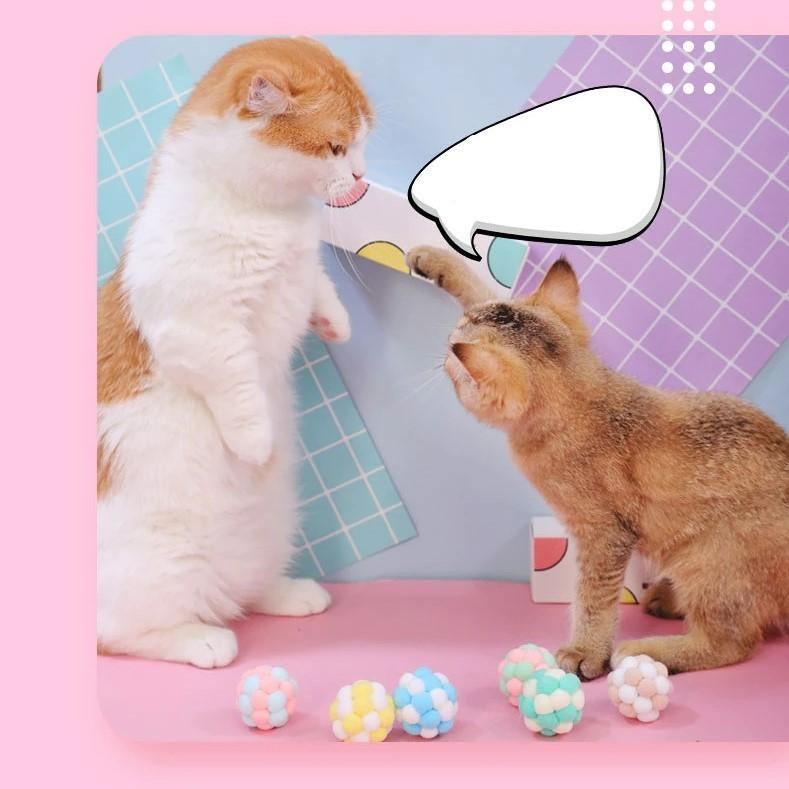 Plushie Cat Training Balls (Set of 3) Cat Toys KittyNook