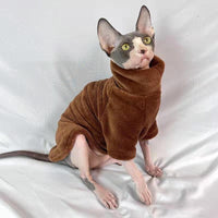Thumbnail for Poncho Sphynx Cat Sweater Cat Apparel KittyNook Cat Company