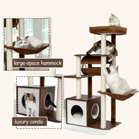 Thumbnail for Pounce Palace Indoor Cat Condo Cat Furniture KittyNook Cat Company