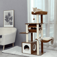 Thumbnail for Pounce Palace Indoor Cat Condo Cat Furniture KittyNook Cat Company