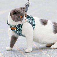 Thumbnail for Premium Japanese Style Escape-Proof Best Cat Harness Cat Collars & Harnesses kittynook