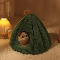 Thumbnail for Pumpkin Palace Cat Cave Bed Cat Beds KittyNook Cat Company