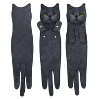 Thumbnail for Ragtastic Cat Hand Towels Kitchen Towels KittyNook Cat Company Blue Cat