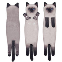 Thumbnail for Ragtastic Cat Hand Towels Kitchen Towels KittyNook Cat Company Siamese Cat