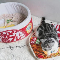Thumbnail for Ramen Noodles Pet Bed Cat Beds KittyNook