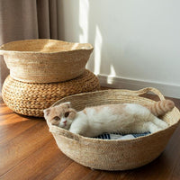 Thumbnail for Rattan Cat Bed Cat Beds KittyNook Cat Company
