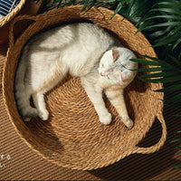 Thumbnail for Rattan Cat Bed Cat Beds KittyNook Cat Company