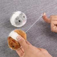 Thumbnail for Running Mouse Plush Toy Cat Toys KittyNook Brown