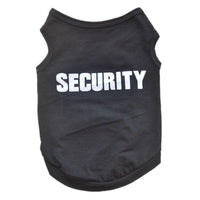 Thumbnail for Security Cat Costume Cat Apparel KittyNook Cat Company Black - No Sleeves XS