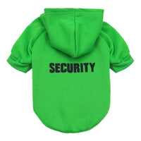 Thumbnail for Security Cat Costume Cat Apparel KittyNook Cat Company Green XS
