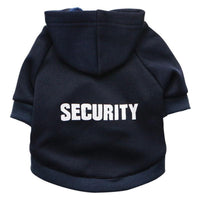 Thumbnail for Security Cat Costume Cat Apparel KittyNook Cat Company Black XS