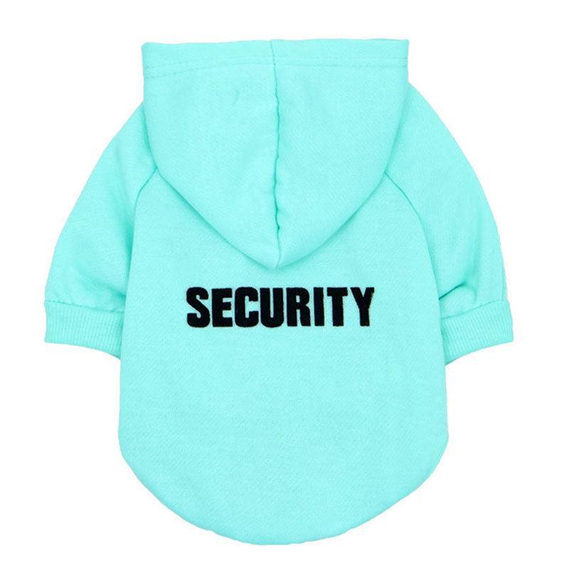 Security Cat Costume Cat Apparel KittyNook Cat Company Mint XS