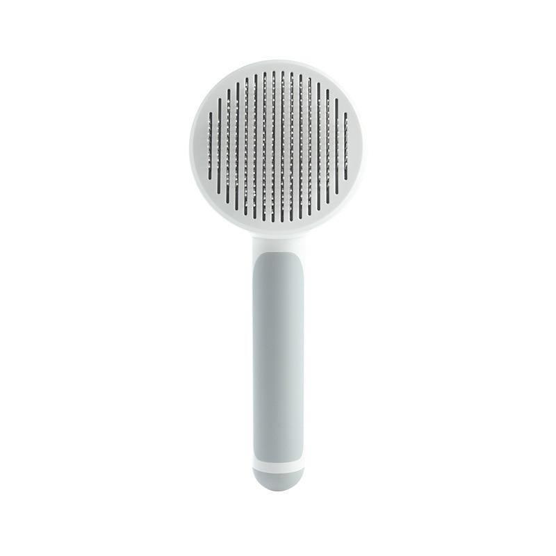 Self-Cleaning Best Cat Brush Cat Supplies KittyNook Gray