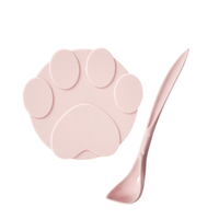 Thumbnail for Silicone Lid Cover for Canned Food Cat Supplies KittyNook Cat Company Lid and Spoon - Pink