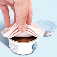 Thumbnail for Silicone Lid Cover for Canned Food Cat Supplies KittyNook Cat Company