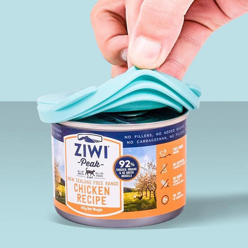 Silicone Lid Cover for Canned Food Cat Supplies KittyNook Cat Company