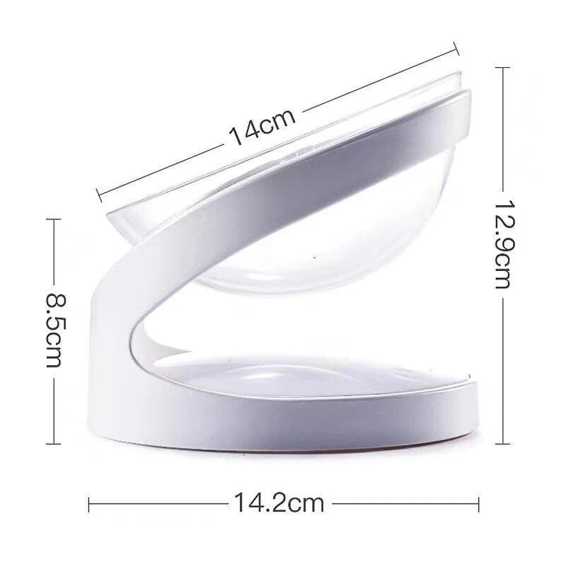 Sleek Eats Modern Cat Bowl With Stand Pet Bowls, Feeders & Waterers KittyNook Cat Company