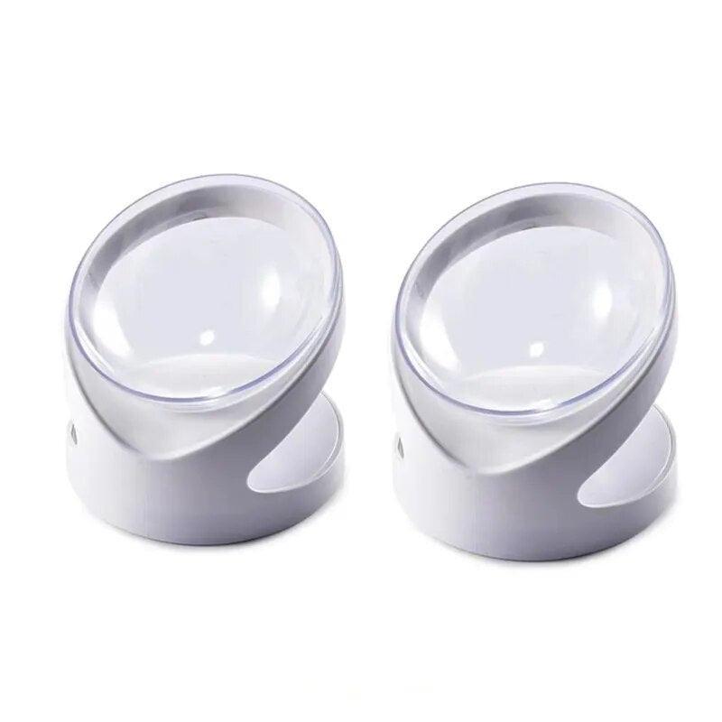 Sleek Eats Modern Cat Bowl With Stand Pet Bowls, Feeders & Waterers KittyNook Cat Company Two Bowls
