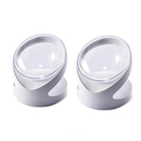 Thumbnail for Sleek Eats Modern Cat Bowl With Stand Pet Bowls, Feeders & Waterers KittyNook Cat Company Two Bowls