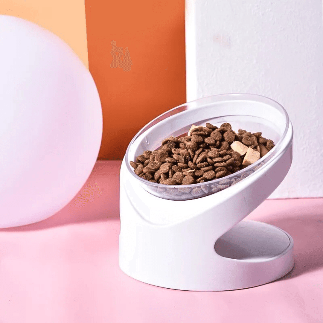 Sleek Eats Modern Cat Bowl With Stand Pet Bowls, Feeders & Waterers KittyNook Cat Company