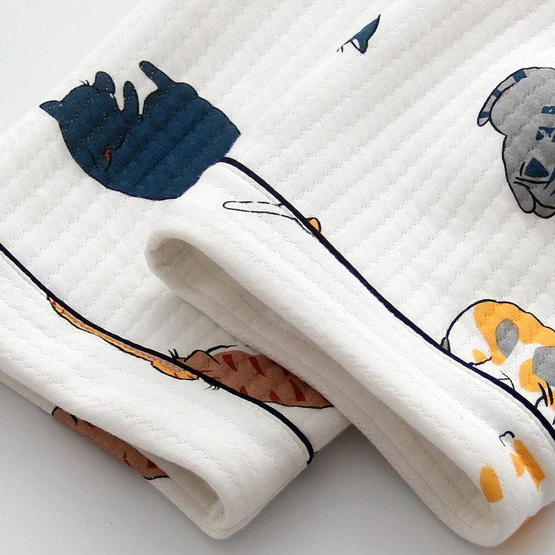 Sleepy Cats Cat Pajamas Pajamas KittyNook Cat Company