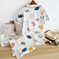 Thumbnail for Sleepy Cats Cat Pajamas Pajamas KittyNook Cat Company