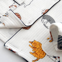Thumbnail for Sleepy Cats Cat Pajamas Pajamas KittyNook Cat Company