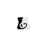 Thumbnail for So Kawaii! Cartoon Enamel Cat Pins Apparel & Accessories KittyNook Couple Cat