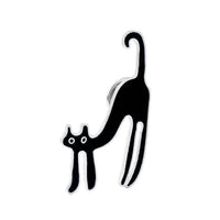 Thumbnail for So Kawaii! Cartoon Enamel Cat Pins Apparel & Accessories KittyNook Long cat