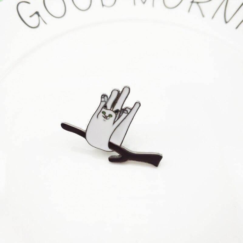 So Kawaii! Cartoon Enamel Cat Pins Apparel & Accessories KittyNook