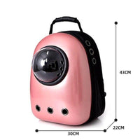 Thumbnail for Space Capsule Traveling Backpack Pet Carriers & Crates KittyNook Pink