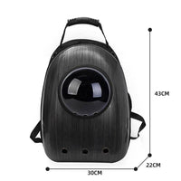 Thumbnail for Space Capsule Traveling Backpack Pet Carriers & Crates KittyNook Black
