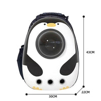 Thumbnail for Space Capsule Traveling Backpack Pet Carriers & Crates KittyNook Penguin