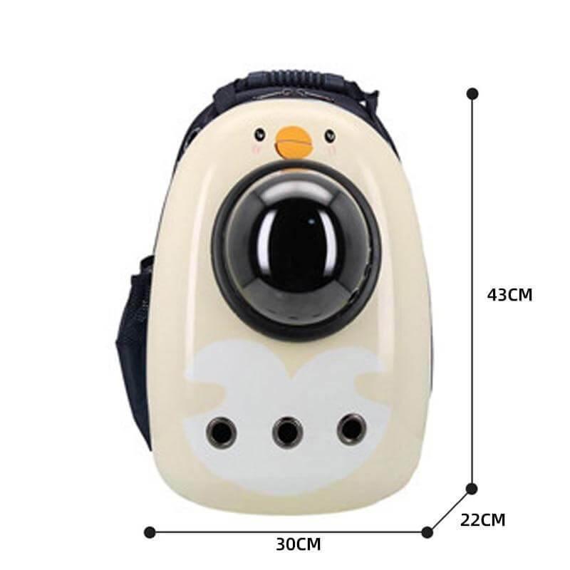 Space Capsule Traveling Backpack Pet Carriers & Crates KittyNook Chick