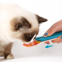 Thumbnail for Squeeze Whiz Cat Treat Dispenser Spoon Pet Bowls, Feeders & Waterers KittyNook Cat Company