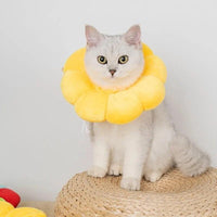 Thumbnail for Sunflower Bloom Recovery Collar Pet Medical Collars KittyNook Cat Company