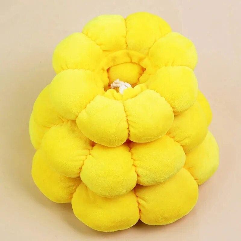 Sunflower Bloom Recovery Collar Pet Medical Collars KittyNook Cat Company
