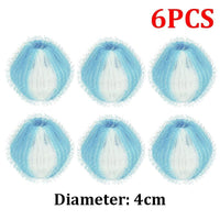 Thumbnail for Tidy Tumbles Lint Remover Balls Lint Rollers KittyNook Cat Company Light Blue and White (6 PCS)