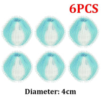 Thumbnail for Tidy Tumbles Lint Remover Balls Lint Rollers KittyNook Cat Company Sky Blue and White (6 PCS)