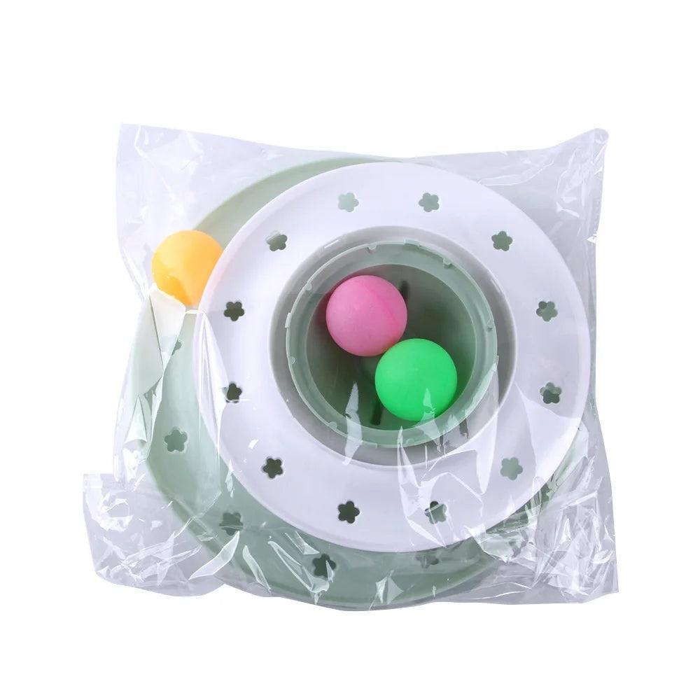 Triple Threat Tower Tracks Cat Toys KittyNook