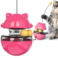 Thumbnail for Tumbling Top Slow Feeder Toy Cat Toys KittyNook Pink
