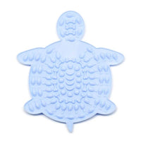 Thumbnail for Turtle Treats Silicone Lick Mat Pet Bowls, Feeders & Waterers KittyNook Cat Company Periwinkle