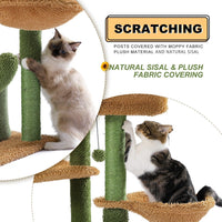 Thumbnail for Urban Jungle Cactus Cat Tree Cat Furniture KittyNook Cat Company