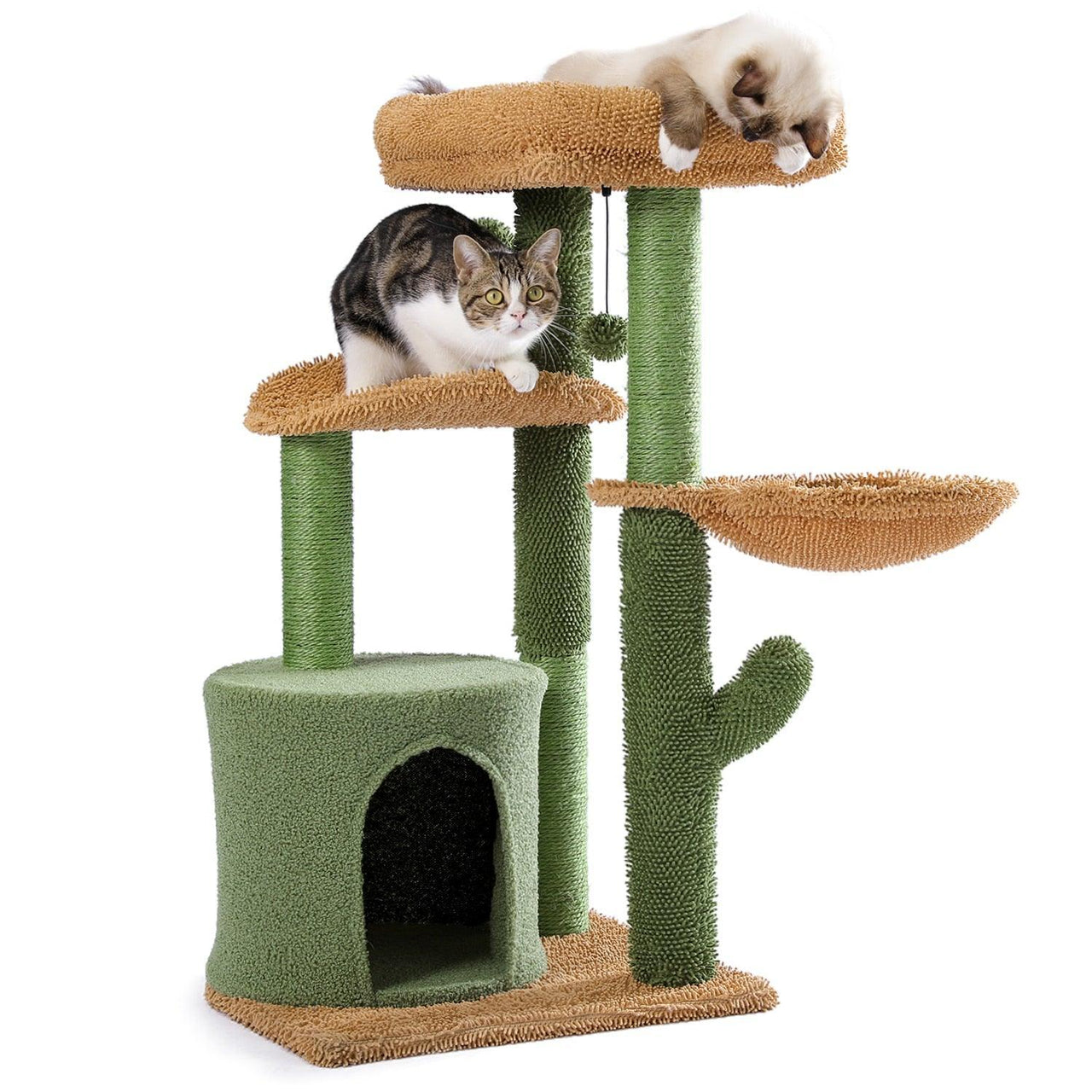Urban Jungle Cactus Cat Tree Cat Furniture KittyNook Cat Company Style C